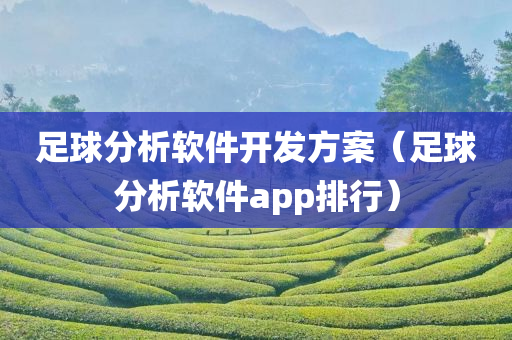 足球分析软件开发方案（足球分析软件app排行）