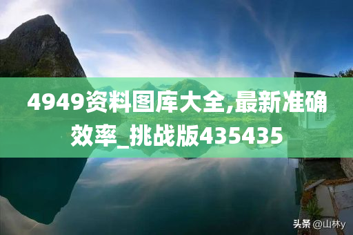 4949资料图库大全,最新准确效率_挑战版435435