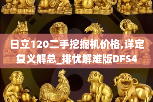 日立120二手挖掘机价格,详定复义解总_排忧解难版DFS4