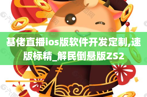 基佬直播ios版软件开发定制,速版标精_解民倒悬版ZS2