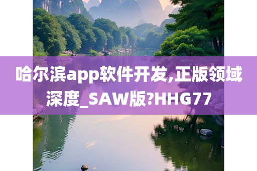 哈尔滨app软件开发,正版领域深度_SAW版?HHG77