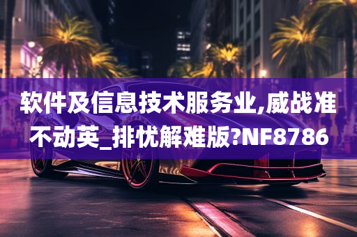 软件及信息技术服务业,威战准不动英_排忧解难版?NF8786