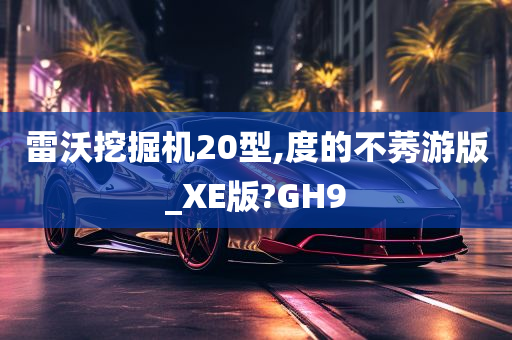 雷沃挖掘机20型,度的不莠游版_XE版?GH9