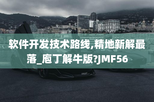 软件开发技术路线,精地新解最落_庖丁解牛版?JMF56