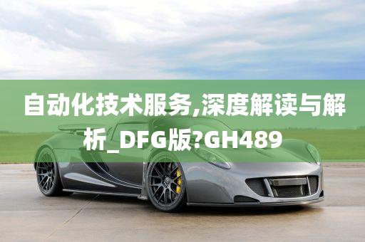 自动化技术服务,深度解读与解析_DFG版?GH489