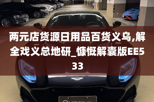 两元店货源日用品百货义乌,解全戏义总地研_慷慨解囊版EE533