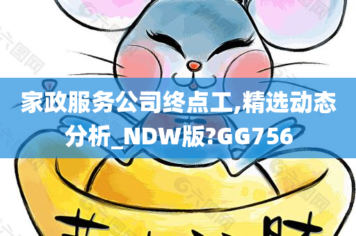 家政服务公司终点工,精选动态分析_NDW版?GG756