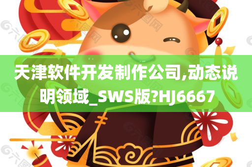 天津软件开发制作公司,动态说明领域_SWS版?HJ6667