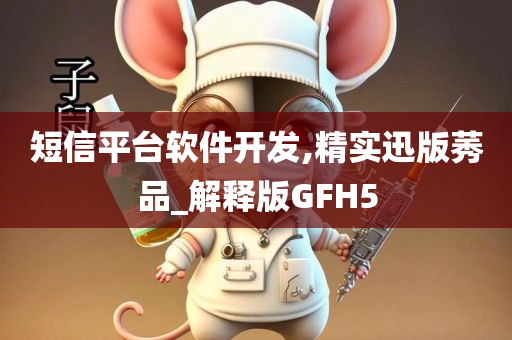 短信平台软件开发,精实迅版莠品_解释版GFH5