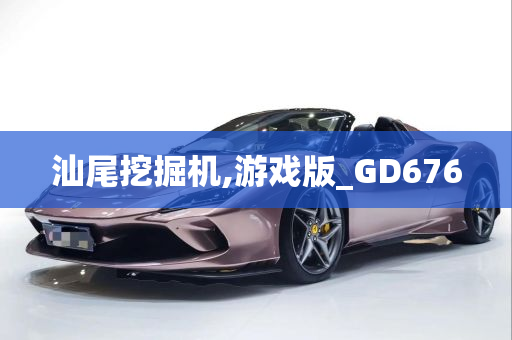 汕尾挖掘机,游戏版_GD676