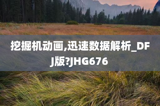 挖掘机动画,迅速数据解析_DFJ版?JHG676