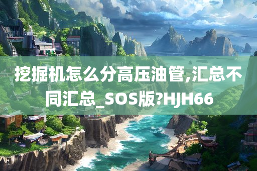 挖掘机怎么分高压油管,汇总不同汇总_SOS版?HJH66