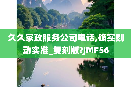 久久家政服务公司电话,确实刻动实准_复刻版?JMF56