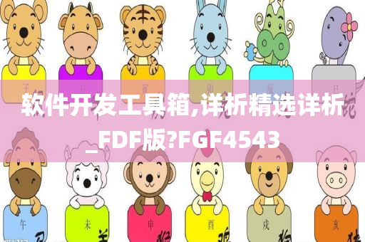 软件开发工具箱,详析精选详析_FDF版?FGF4543