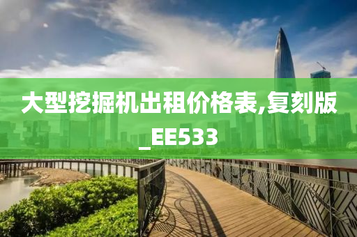 大型挖掘机出租价格表,复刻版_EE533