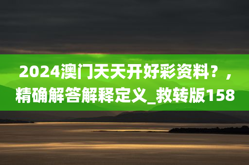 2024澳门天天开好彩资料？,精确解答解释定义_救转版1580