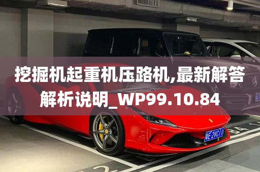 挖掘机起重机压路机,最新解答解析说明_WP99.10.84