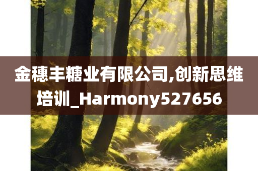 金穗丰糖业有限公司,创新思维培训_Harmony527656