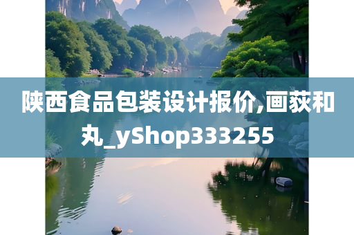 陕西食品包装设计报价,画荻和丸_yShop333255