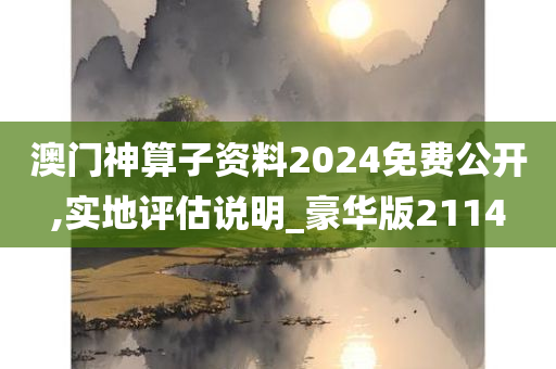 澳门神算子资料2024免费公开,实地评估说明_豪华版2114