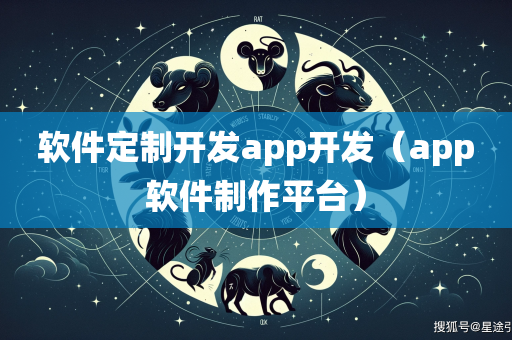 软件定制开发app开发（app软件制作平台）