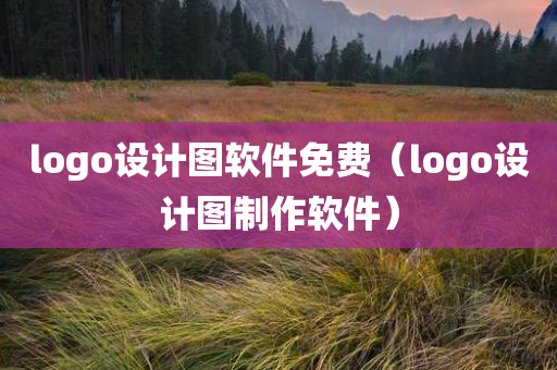 logo设计图软件免费（logo设计图制作软件）