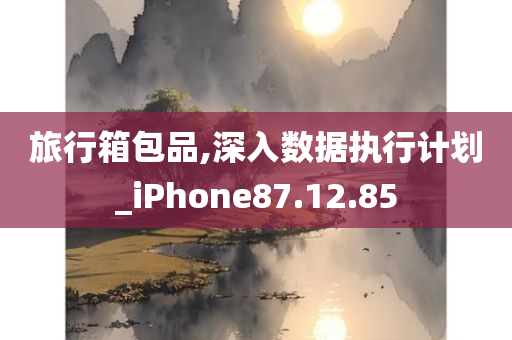 旅行箱包品,深入数据执行计划_iPhone87.12.85