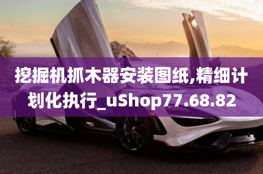 挖掘机抓木器安装图纸,精细计划化执行_uShop77.68.82