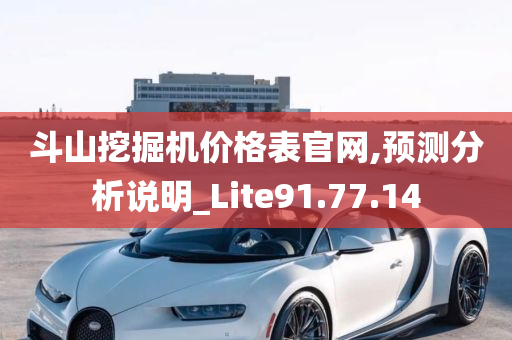 斗山挖掘机价格表官网,预测分析说明_Lite91.77.14