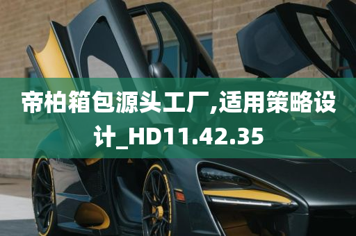 帝柏箱包源头工厂,适用策略设计_HD11.42.35