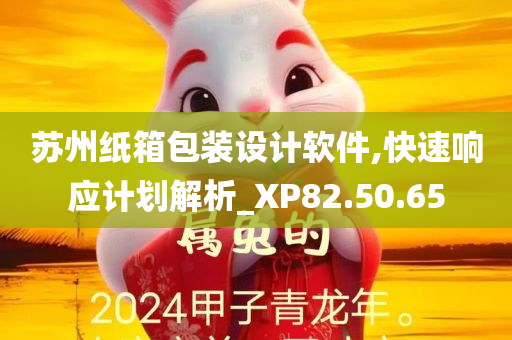 苏州纸箱包装设计软件,快速响应计划解析_XP82.50.65