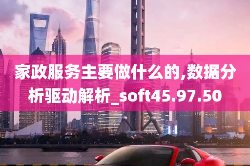 家政服务主要做什么的,数据分析驱动解析_soft45.97.50