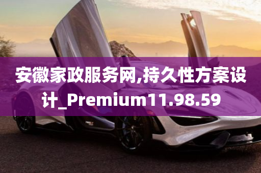 安徽家政服务网,持久性方案设计_Premium11.98.59