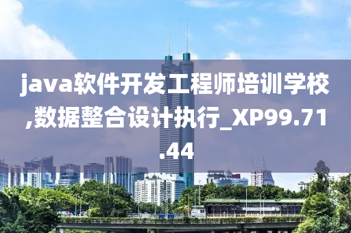 java软件开发工程师培训学校,数据整合设计执行_XP99.71.44