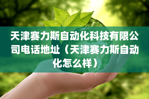 天津赛力斯自动化科技有限公司电话地址（天津赛力斯自动化怎么样）