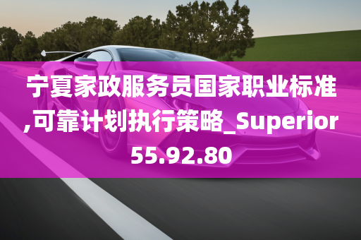 宁夏家政服务员国家职业标准,可靠计划执行策略_Superior55.92.80