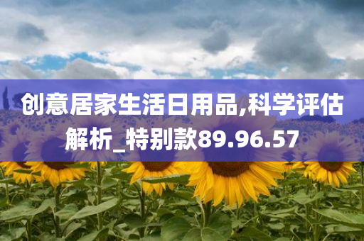 创意居家生活日用品,科学评估解析_特别款89.96.57